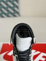 Jordan 1 Off-white Hand-Set Rhinestones High Sneakers - Image 7