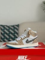 Jordan 1 Hand-Set Rhinestones High Sneakers - Image 12