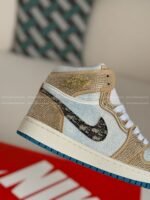Jordan 1 Hand-Set Rhinestones High Sneakers - Image 9