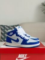 Jordan 1 Hand-Set Rhinestones High Sneakers
