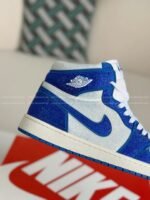 Jordan 1 Hand-Set Rhinestones High Sneakers - Image 8