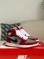Jordan 1 Hand-Set Rhinestones High Sneakers