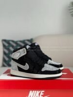 Jordan 1 Hand-Set Rhinestones High Sneakers