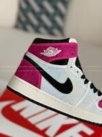 Jordan 1 Hand-Set Rhinestones High Sneakers - Image 7