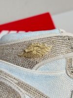Jordan 1 Hand-Set Rhinestones High Sneakers - Image 5