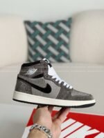 Jordan 1 Hand-Set Rhinestones High Sneakers - Image 8
