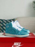 Jordan 1 Hand-Set Rhinestones High Sneakers