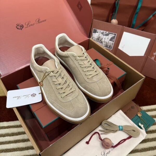 Loro Piana imported suede leather leather Dexter shoes casual shoes