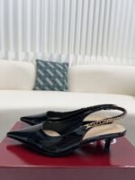 Gucci letter buckle high-heeled sandals / heel height: 4.5CM - Image 2