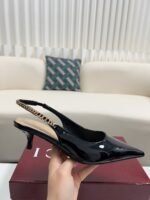 Gucci letter buckle high-heeled sandals / heel height: 4.5CM - Image 10