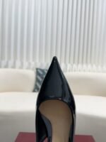 Gucci letter buckle high-heeled sandals / heel height: 4.5CM - Image 7