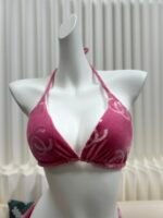 Chanel Corduroy Bikini Three-Piece Set - Image 11