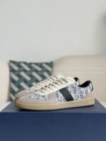 Dior B01 Leather Sneakers - Image 2