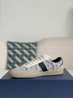 Dior B01 Leather Sneakers - Image 12