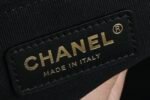 Chanel 𝟮𝟱𝗔 shopping bag𝗁𝗈𝖻𝗈 small size gray and black - Image 5