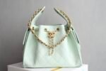 Chanel 𝟮𝟓𝐒 𝐁𝐚𝐠 Hippie Shopping Bag Small Mint Green