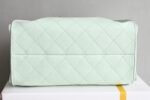 Chanel 𝟮𝟓𝐒 𝐁𝐚𝐠 Hippie Shopping Bag Small Mint Green - Image 9