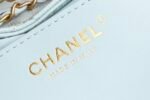 Chanel 𝟮𝟓𝐬𝐁𝐚𝐠 Hippie Shopping Bag Small Light Blue - Image 5