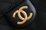 Chanel 𝟮𝟱𝐒𝐁𝐚𝐠 Hippie Shopping Bag Small Black - Image 7