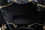 Chanel 𝟮𝟱𝗰 Early Spring 𝐛𝐚𝐠 Hippie Shopping Bag Small Black - Image 4