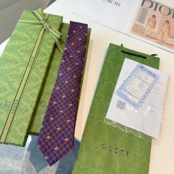 Gucci Interlocking G silk tie