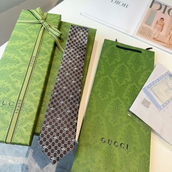 Gucci Interlocking G silk tie