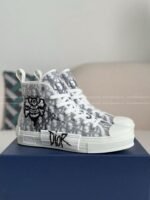 DIOR B23 High-Top Canvas Shoes