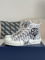 DIOR B23 High-Top Canvas Shoes - Image 2