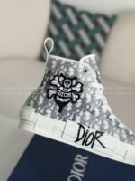 DIOR B23 High-Top Canvas Shoes - Image 9