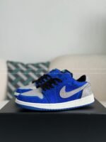 Jordan 1 Hand-Set Rhinestones Low Sneakers - Image 2