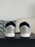 Jordan 1 Hand-Set Rhinestones Low Sneakers - Image 3