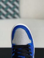 Jordan 1 Hand-Set Rhinestones Low Sneakers - Image 7