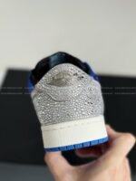 Jordan 1 Hand-Set Rhinestones Low Sneakers - Image 4