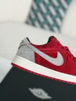 Jordan 1 Hand-Set Rhinestones Low Sneakers - Image 8