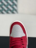 Jordan 1 Hand-Set Rhinestones Low Sneakers - Image 7