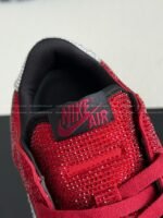 Jordan 1 Hand-Set Rhinestones Low Sneakers - Image 5
