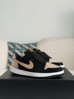 Jordan 1 Hand-Set Rhinestones Low Sneakers