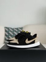 Jordan 1 Hand-Set Rhinestones Low Sneakers - Image 2
