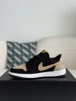 Jordan 1 Hand-Set Rhinestones Low Sneakers - Image 11