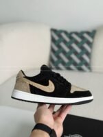 Jordan 1 Hand-Set Rhinestones Low Sneakers - Image 9
