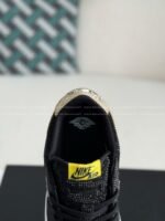 Jordan 1 Hand-Set Rhinestones Low Sneakers - Image 6