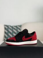 Jordan 1 Hand-Set Rhinestones Low Sneakers   - Image 11