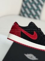 Jordan 1 Hand-Set Rhinestones Low Sneakers   - Image 8