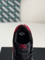 Jordan 1 Hand-Set Rhinestones Low Sneakers   - Image 7