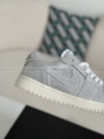 Jordan 1 Hand-Set Rhinestones Low Sneakers - Image 8