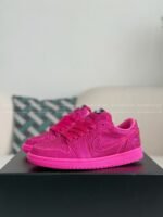 Jordan 1 Hand-Set Rhinestones Low Sneakers - Image 2