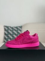 Jordan 1 Hand-Set Rhinestones Low Sneakers - Image 11