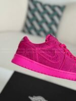 Jordan 1 Hand-Set Rhinestones Low Sneakers - Image 8