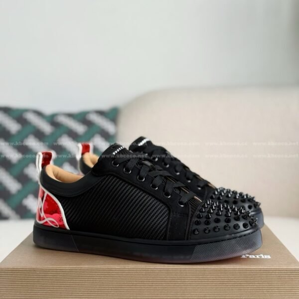 Christian Louboutin Faux Suede Sneakers
