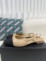 Chanel Colorblock Sandals / Heel Height: 2cm - Image 2